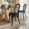 Flash Furniture Betsy Commercial Grade Black Thonet Style Solid Wood Stackable Dining Chair ZH-8003A-BLK-GG - alternate 2